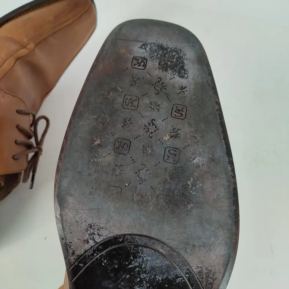 Stacy Adams Men’s Shoes Size 12M Brown Dress Leather